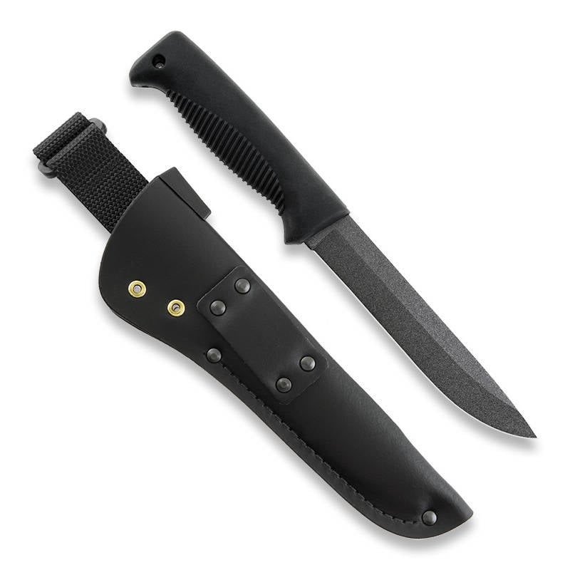 FJP001 - M95 Ranger Puukko Teflon, kožené, Black