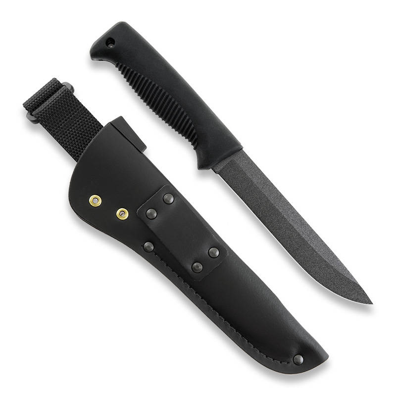 FJP001 - M95 Ranger Puukko Teflon, kožené, Black