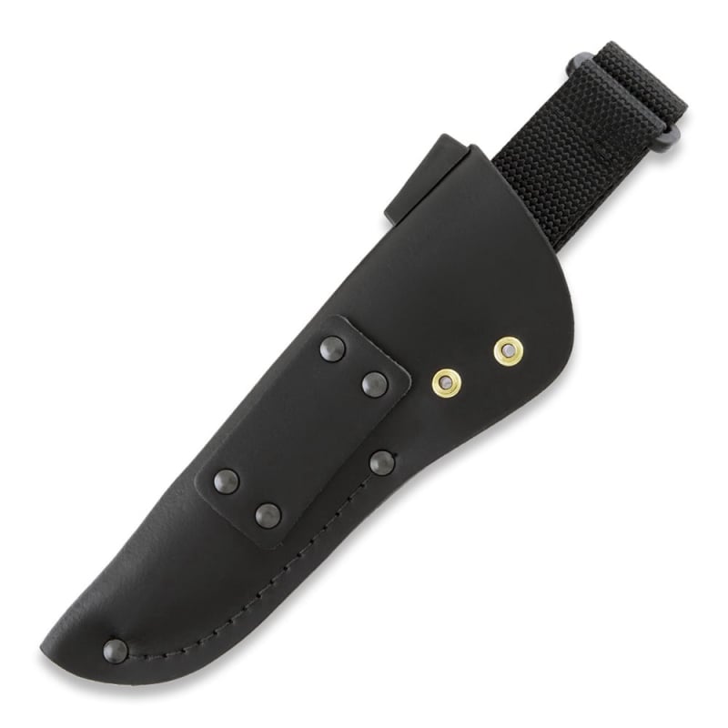 FJP033 - Peltonen Knives Sissipuukon nahkatuppi M07, musta, vasenkätinen