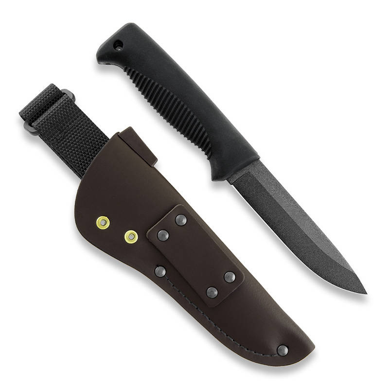 FJP057 - M07 Ranger Puukko Teflon, kožené, Brown