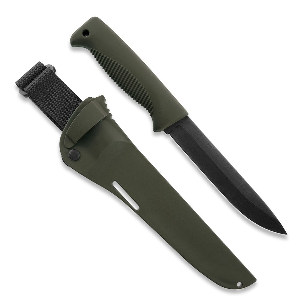 FJP061 - M95 Ranger Puukko Cerakote, kompozitní pouzdro, Olive