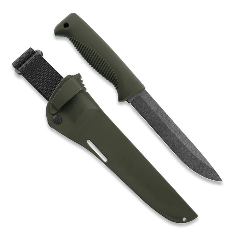 FJP139 - M95 Ranger Puukko Teflon, kompozitní pouzdro, Olive