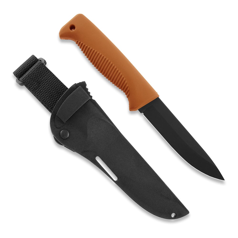 FJP137 - M07 Ranger Puukko Cerakote, kompozitní pouzdro, Orange
