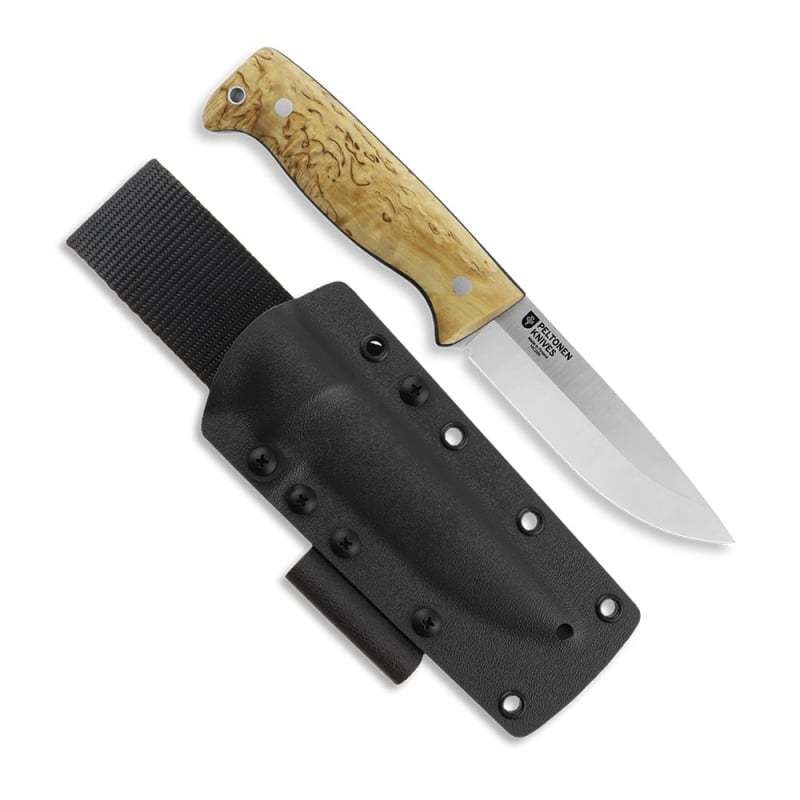 FJP504 - Ranger Puukko M07 14C28N, Full Tang, bříza, kydex