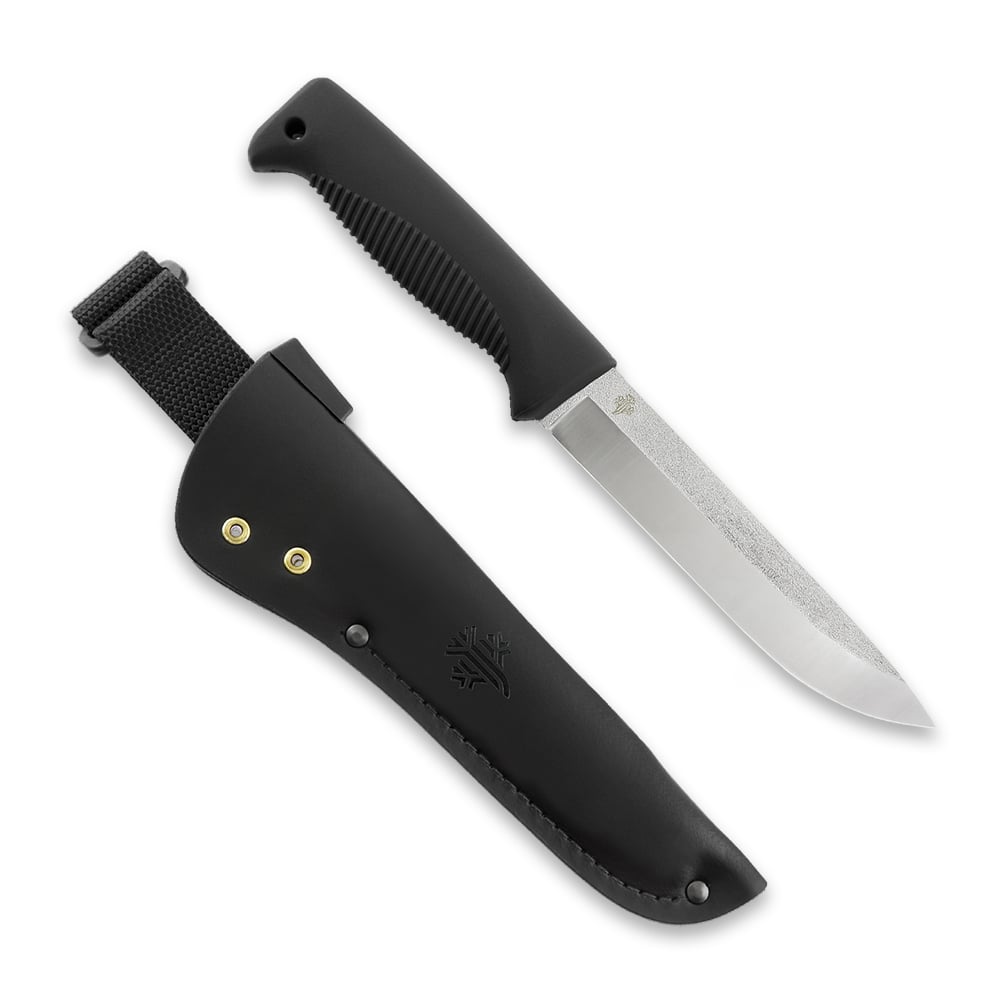 FJP600 - Ranger Puukko M95 N690, kožené pouzdro